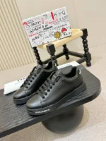 Мужские кеды Dolce Gabbana чёрного цвета, артикул 346435 — фото 3