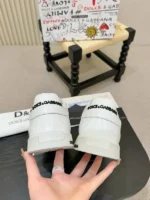 Мужские кеды Dolce Gabbana белого цвета, артикул 346436 — фото 7