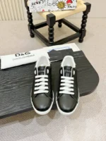 Мужские кеды Dolce Gabbana чёрного цвета, артикул 346442 — фото 3