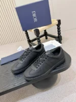 Мужские кеды Dior чёрного цвета, артикул 346443 — фото 3