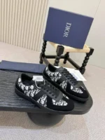 Мужские кеды Dior чёрного цвета, артикул 346444