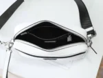 Мужская сумка мессенджер Prada белого цвета, артикул 346446 — фото 4