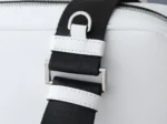 Мужская сумка мессенджер Prada белого цвета, артикул 346446 — фото 6