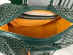 Мужская дорожная сумка Goyard зелёного цвета, артикул 346450 — фото 6