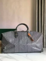 Мужская дорожная сумка Goyard серого цвета, артикул 346451 — фото 2