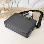 Мужской портфель MONTBLANC чёрного цвета, артикул 346460 — фото 3