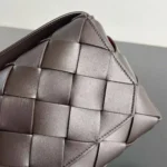 Мужская сумка мессенджер Bottega Veneta коричневого цвета, артикул 346461 — фото 6