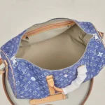 Мужская дорожная сумка Louis Vuitton синего цвета, артикул 346467 — фото 5