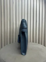 Мужской портфель Loro Piana тёмно-синего цвета, артикул 346507 — фото 5