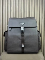 Мужской рюкзак Prada коричневого цвета, артикул 346517