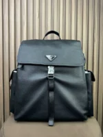 Мужской рюкзак Prada чёрного цвета, артикул 346518
