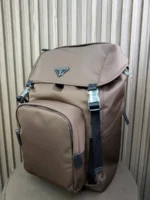 Мужской рюкзак Prada коричневого цвета, артикул 346535 — фото 3