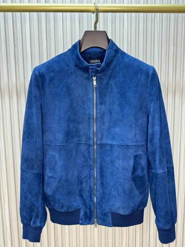 Куртка из натуральной замши ZEGNA