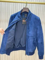 Мужская куртка Zegna синего цвета, артикул 346537 — фото 3
