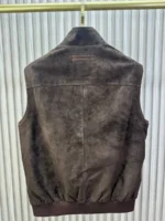 Мужская безрукавка Zegna коричневого цвета, артикул 346546 — фото 2