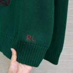 Женский свитер Ralph Lauren зелёного цвета, артикул 346566 — фото 7