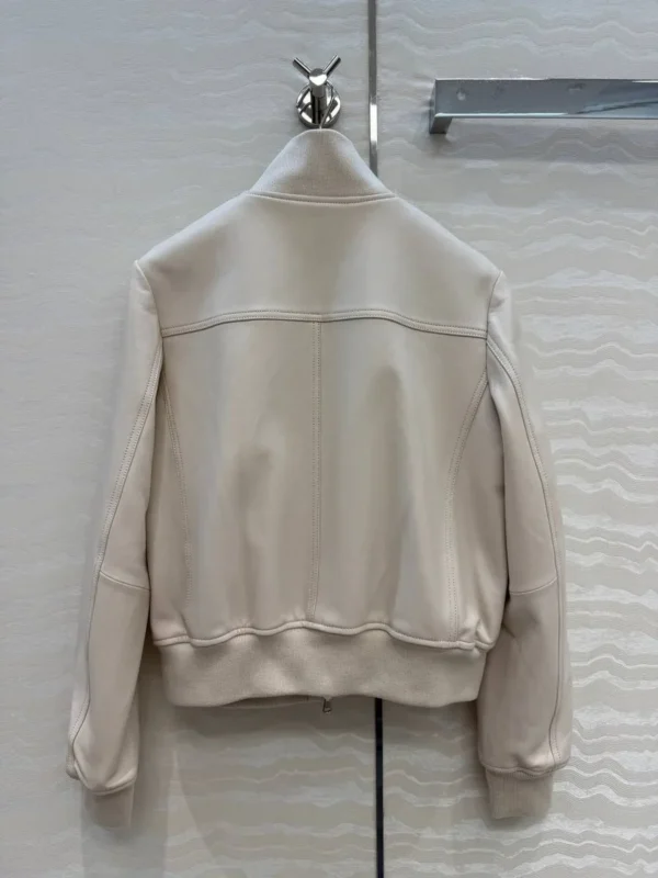Кожаная куртка BRUNELLO CUCINELLI — фото 2