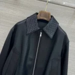 Женская кожаная куртка Bottega Veneta чёрного цвета, артикул 346589 — фото 4
