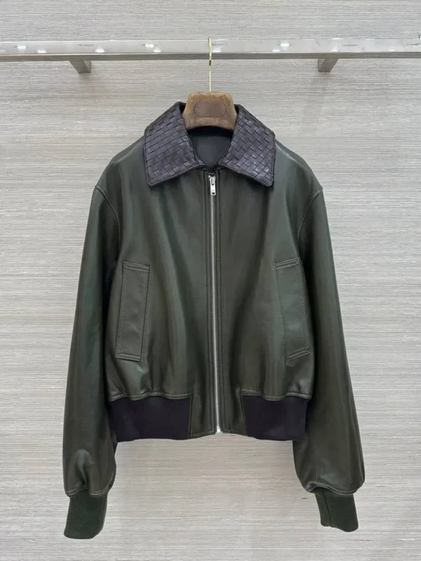 Кожаная куртка BOTTEGA VENETA