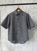 Мужская рубашка Vetements чёрного цвета, артикул 346625