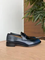 Мужские туфли Zegna тёмно-синего цвета, артикул 346639 — фото 5