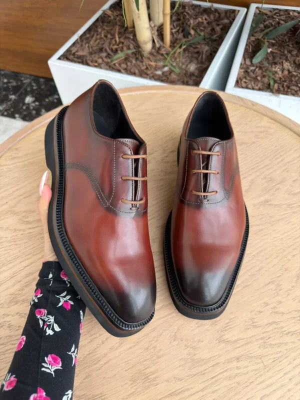 Дерби на шнурках ZEGNA — фото 2