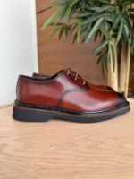 Мужские дерби Zegna коричневого цвета, артикул 346645 — фото 3