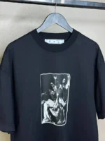 Мужская футболка OFF-White чёрного цвета, артикул 346646 — фото 4