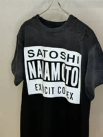 Мужская футболка Satoshi Nakamoto чёрного цвета, артикул 346650 — фото 2