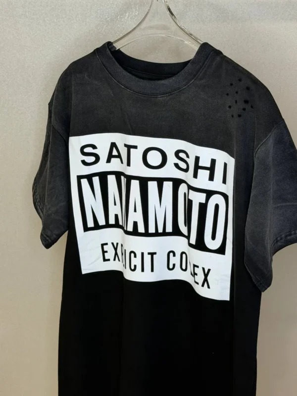 Футболка Satoshi Nakamoto — фото 2