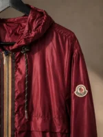 Мужская ветровка Moncler красного цвета, артикул 346662 — фото 3