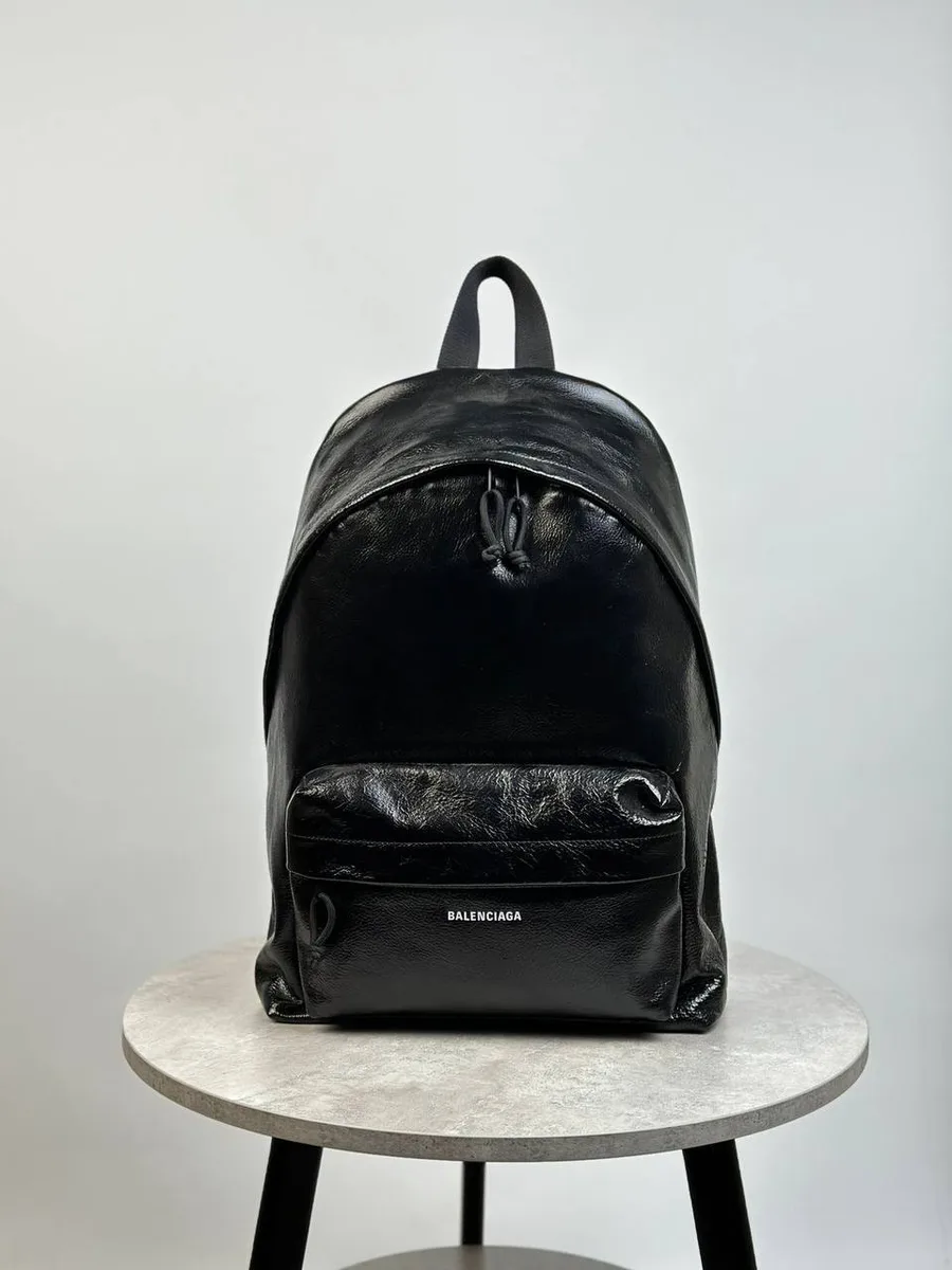 346669_1 Мужской рюкзак Balenciaga чёрного цвета, артикул 346669