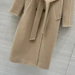 Женское пальто Max Mara бежевого цвета, артикул 346680 — фото 3