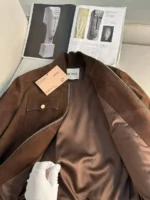 Женский бомбер Miu Miu коричневого цвета, артикул 346690 — фото 5