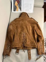 Женская куртка Saint Laurent коричневого цвета, артикул 346692 — фото 2