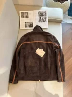 Женская куртка Saint Laurent коричневого цвета, артикул 346694 — фото 2