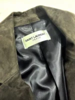 Женский пиджак Saint Laurent коричневого цвета, артикул 346696 — фото 4