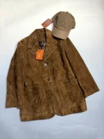 Женский пиджак Loro Piana коричневого цвета, артикул 346697