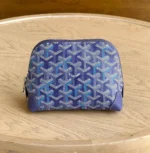 Женская косметичка Goyard синего цвета, артикул 346704