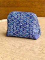 Женская косметичка Goyard синего цвета, артикул 346704 — фото 2