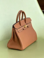 Женская сумка Hermes коричневого цвета, артикул 346722 — фото 3