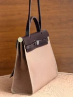 Женская сумка Hermes коричневого цвета, артикул 346734 — фото 3