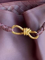 Женская сумка Bottega Veneta бордового цвета, артикул 346735 — фото 5