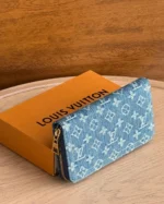 Женский кошелёк Louis Vuitton синего цвета, артикул 346738 — фото 2