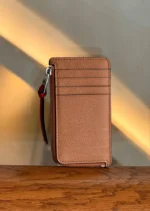 Мужской картхолдер Loewe коричневого цвета, артикул 346740 — фото 2