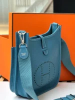 Женская сумка Hermes синего цвета, артикул 346744