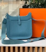 Женская сумка Hermes синего цвета, артикул 346744 — фото 2