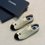 Женские кеды Chanel кремового цвета, артикул 346765
