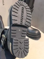 Женские сапоги Balenciaga чёрного цвета, артикул 346766 — фото 7