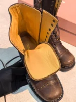 Женские ботинки Miu Miu коричневого цвета, артикул 346772 — фото 3